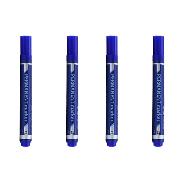 Magic Persia non-whiteboard permanent ink model, code 007, pack of 4