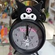 Doll chrome table clock