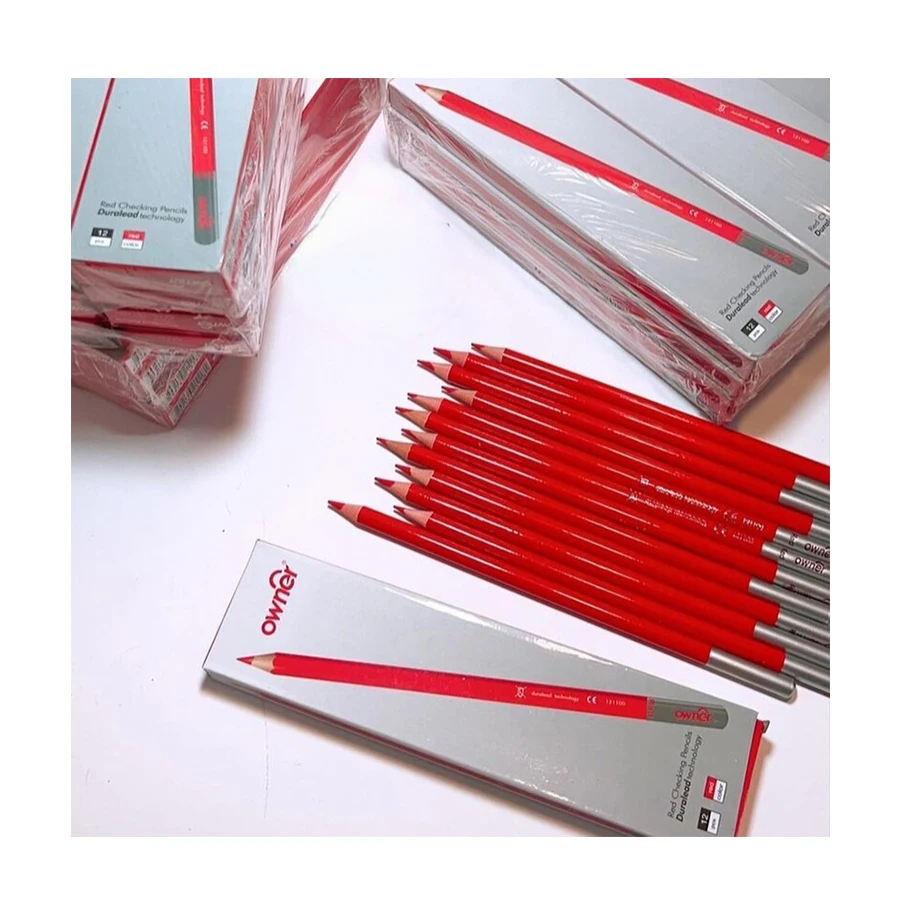 Owner Tri red pencil, pack of 12