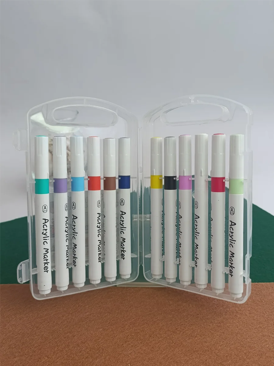 12 color acrylic paint marker, code 2625