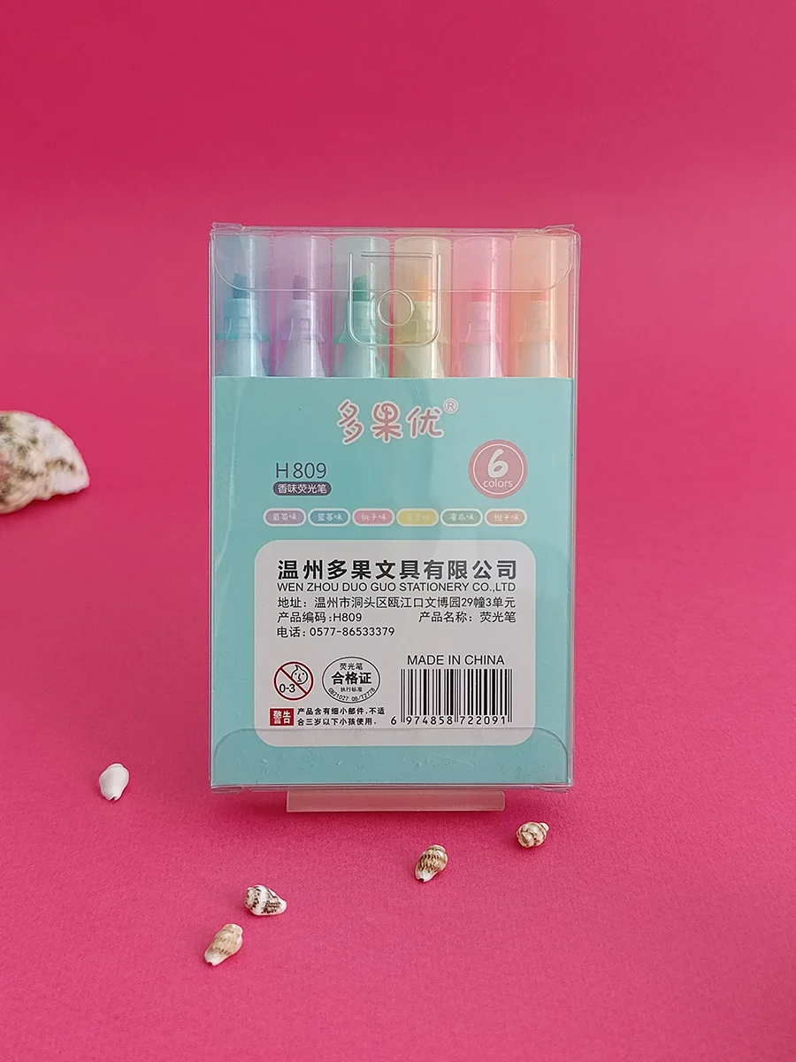 Fruity fragrant highlighter marker code h809
