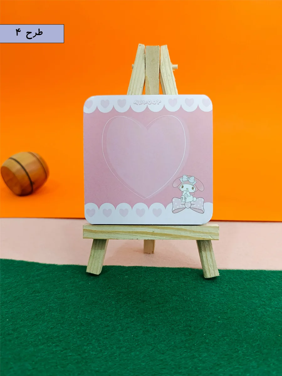 Note canvas fancy Seville code 1205 wooden tripod