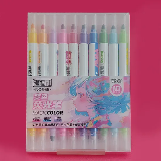 Highlighter marker double-ended magic model code 956