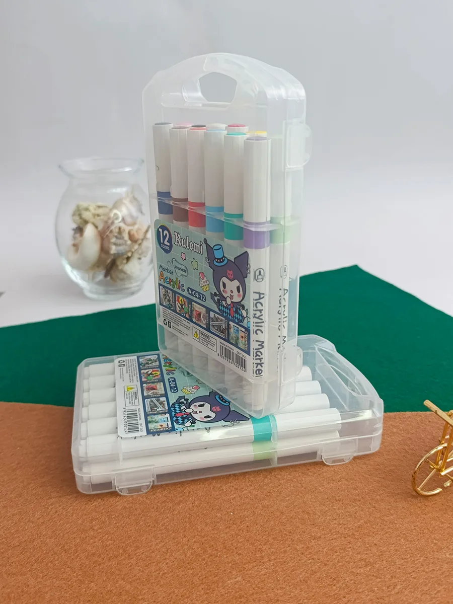 12 color acrylic paint marker, code 2625