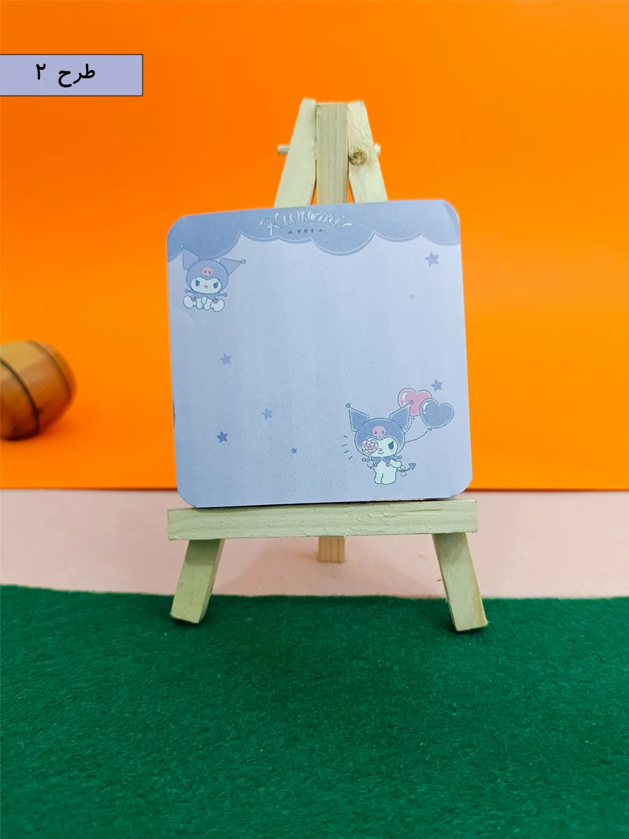 Note canvas fancy Seville code 1205 wooden tripod