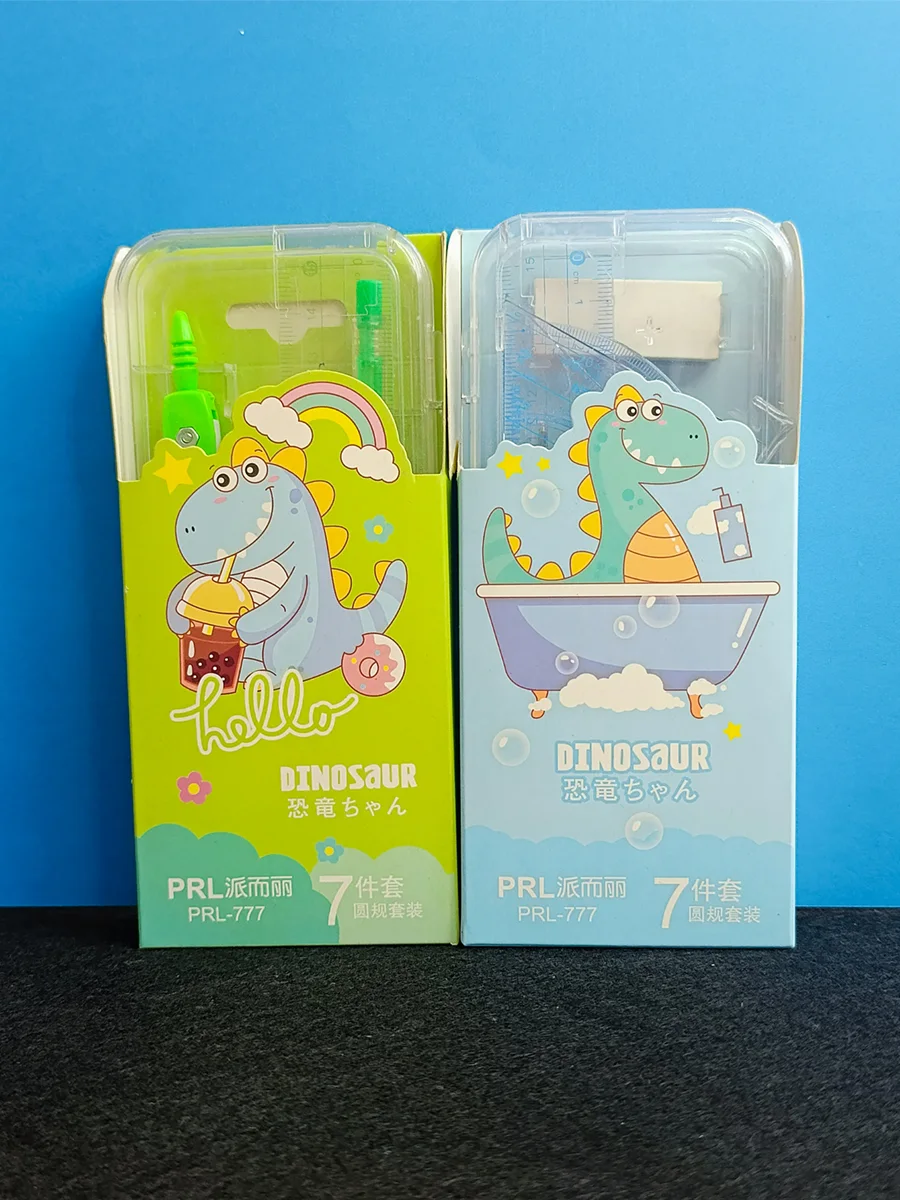 Dinosaur compass set7 pieces, PRO-777 model