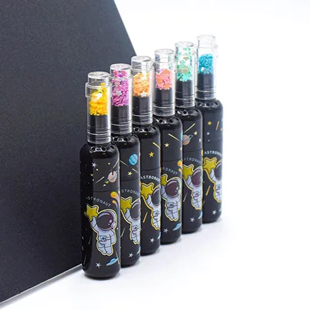 6 color galaxy design highlighter magic