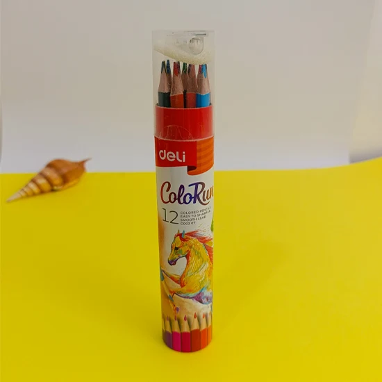 12-color tubular ink, Deli brand, code D-1201