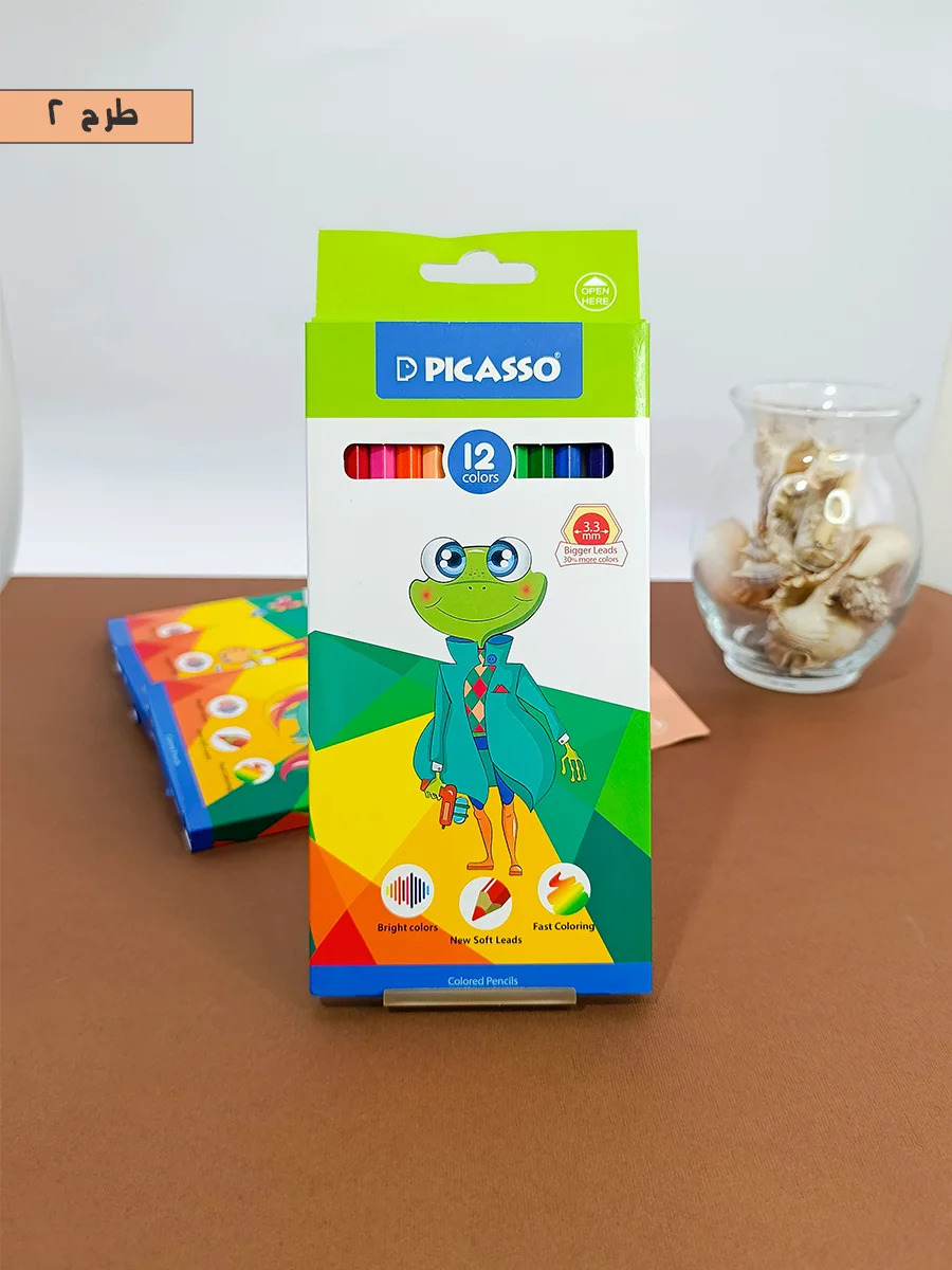 12 -colored Picasso colored pencil