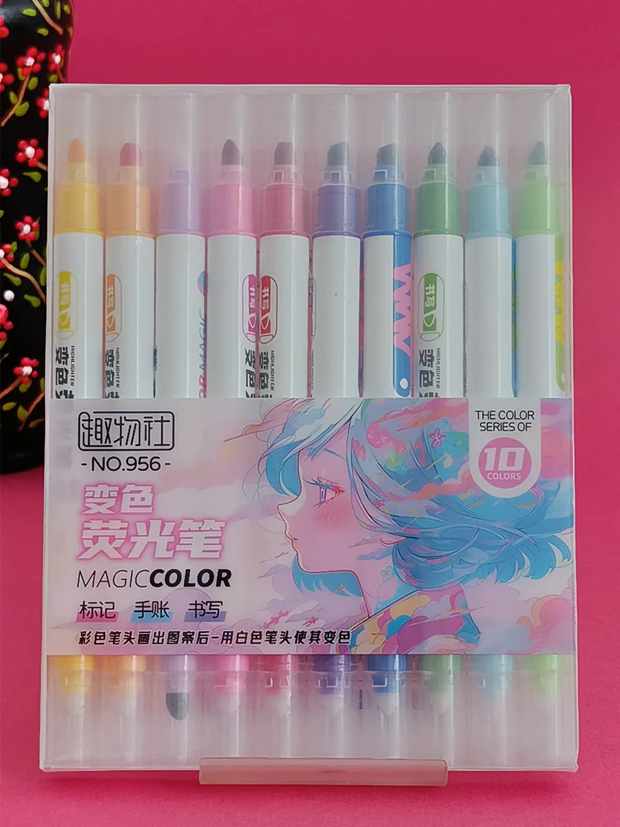 Highlighter marker double-ended magic model code 956